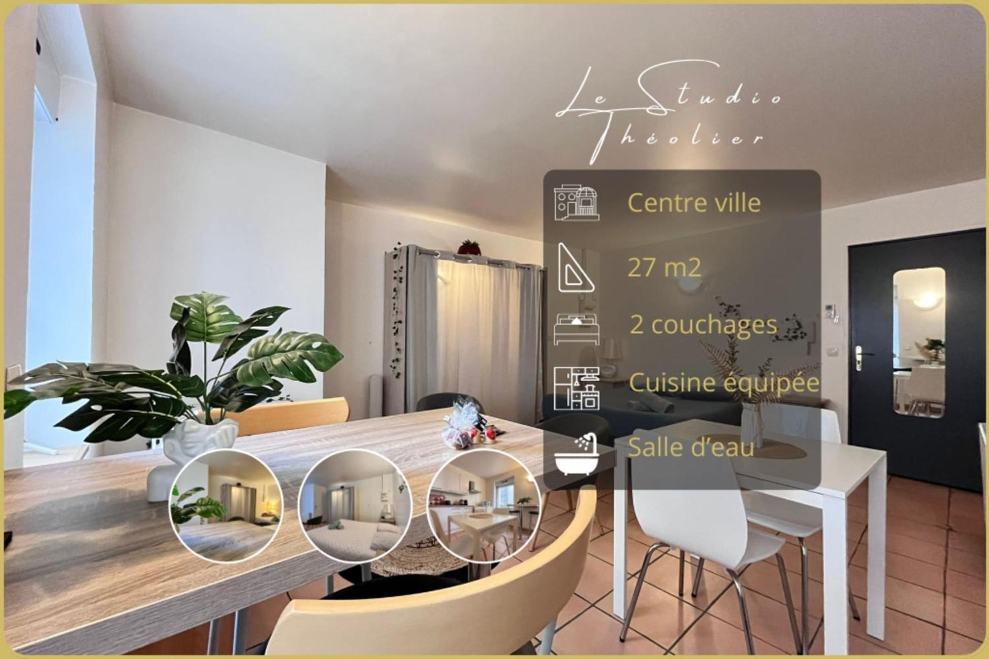 Le Studio Theolier Downtown - Close To Pedestrian Street Tournon-sur-Rhone Zewnętrze zdjęcie